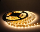 Bandă LED 4.8W/m, 12V, 60 LED/m, SMD3528, lumină albă calda