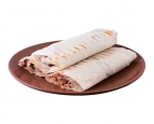 Lavaş cu carne de pui şi legume